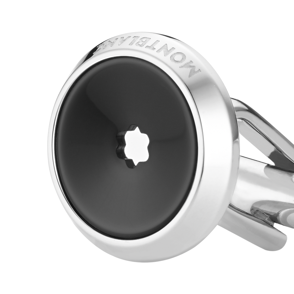 Star Cufflinks with Steel Inlay - 4