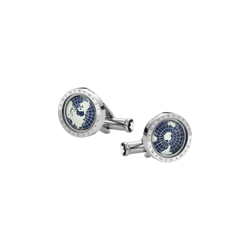 Montblanc 1858 Geosphere Cufflinks - 1