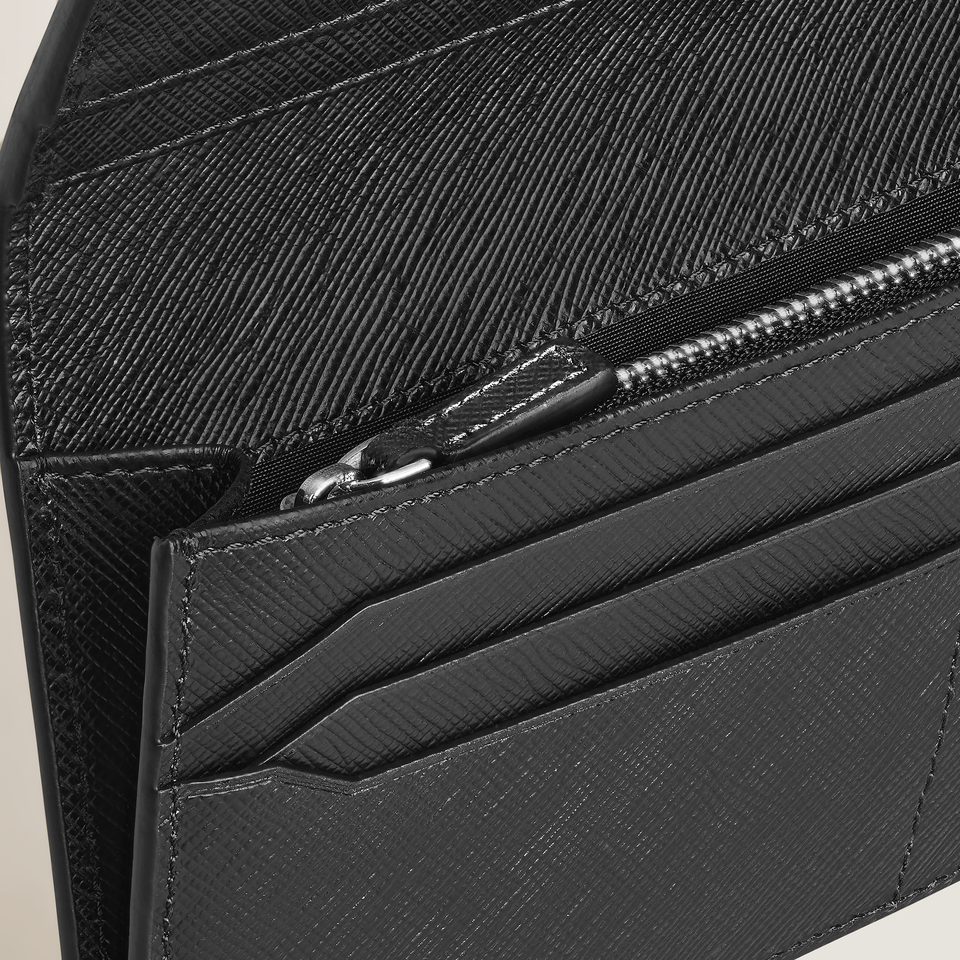 Sartorial Wallet 14cc with Zipped Pocket  - 3