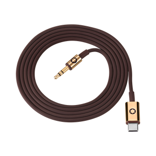 Brown Cable Set for Montblanc MB 01 Headphones