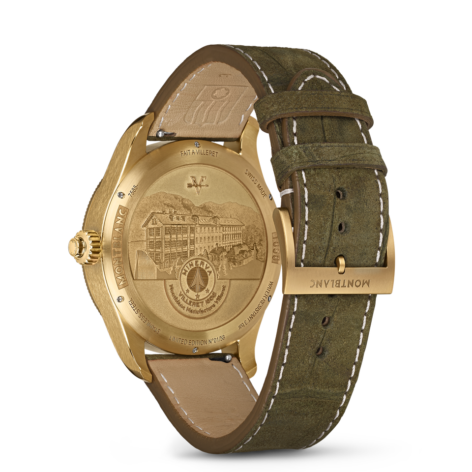 Montblanc 1858 The Unveiled Secret Minerva Monopusher Chronograph Limited Edition - 18 pieces - 4