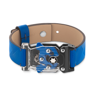 Bracelet with plexiglas closing Montblanc Extreme 3.0 Collection blue