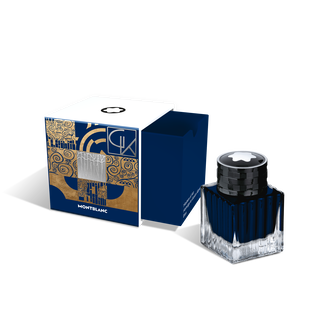 Ink bottle, Masters of Art Homage to Gustav Klimt, Blue - 50ml