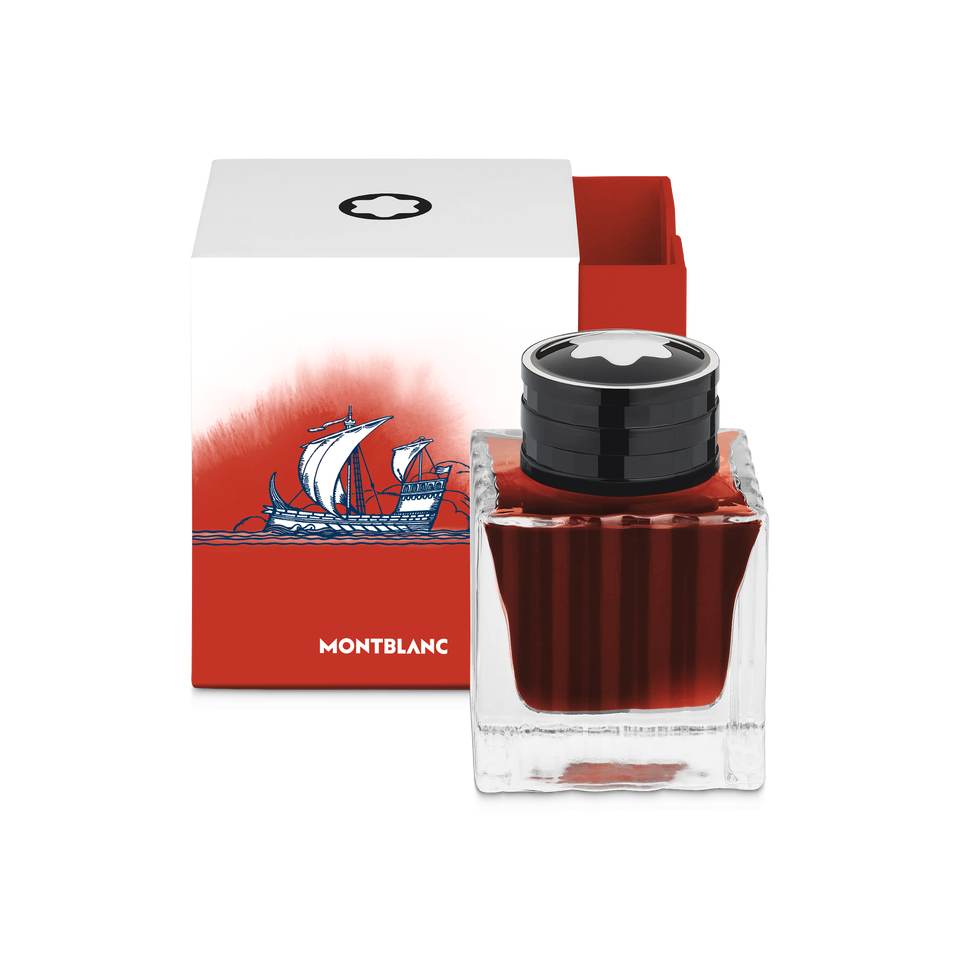 Ink bottle, Meisterst&uuml;ck x Olympic Heritage Paris 1924, Red &ndash; 50&nbsp;ml - 1