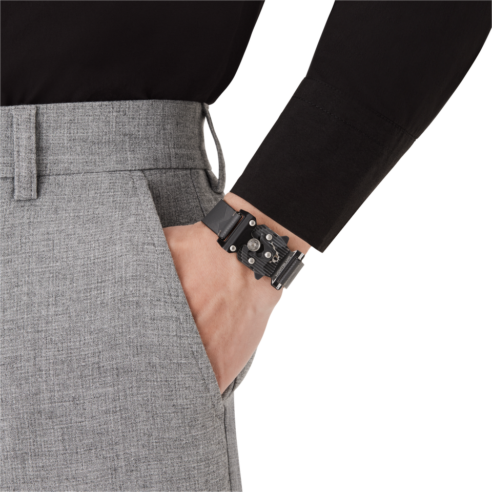 Bracelet with plexiglas closing Montblanc Extreme 3.0 Collection grey - 3