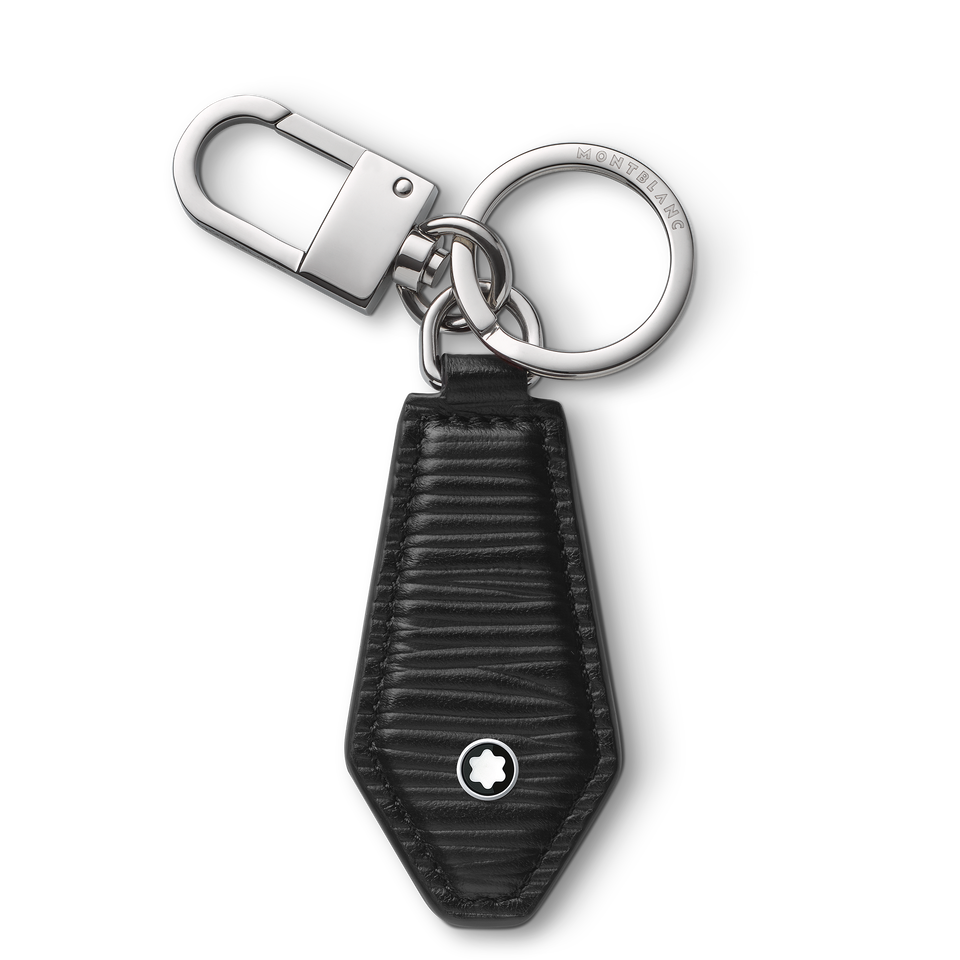 Diamond Shaped Key Holder in Corteccia Leather - 1