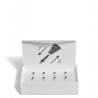 Smooth Replacement Tips for Montblanc Digital Pen, Grey