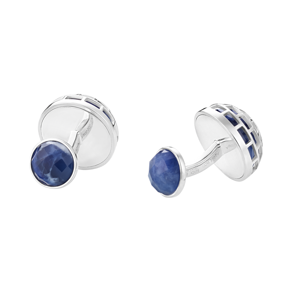 Montblanc Meisterst&uuml;ck  Cufflinks with Sodalite stone - 3
