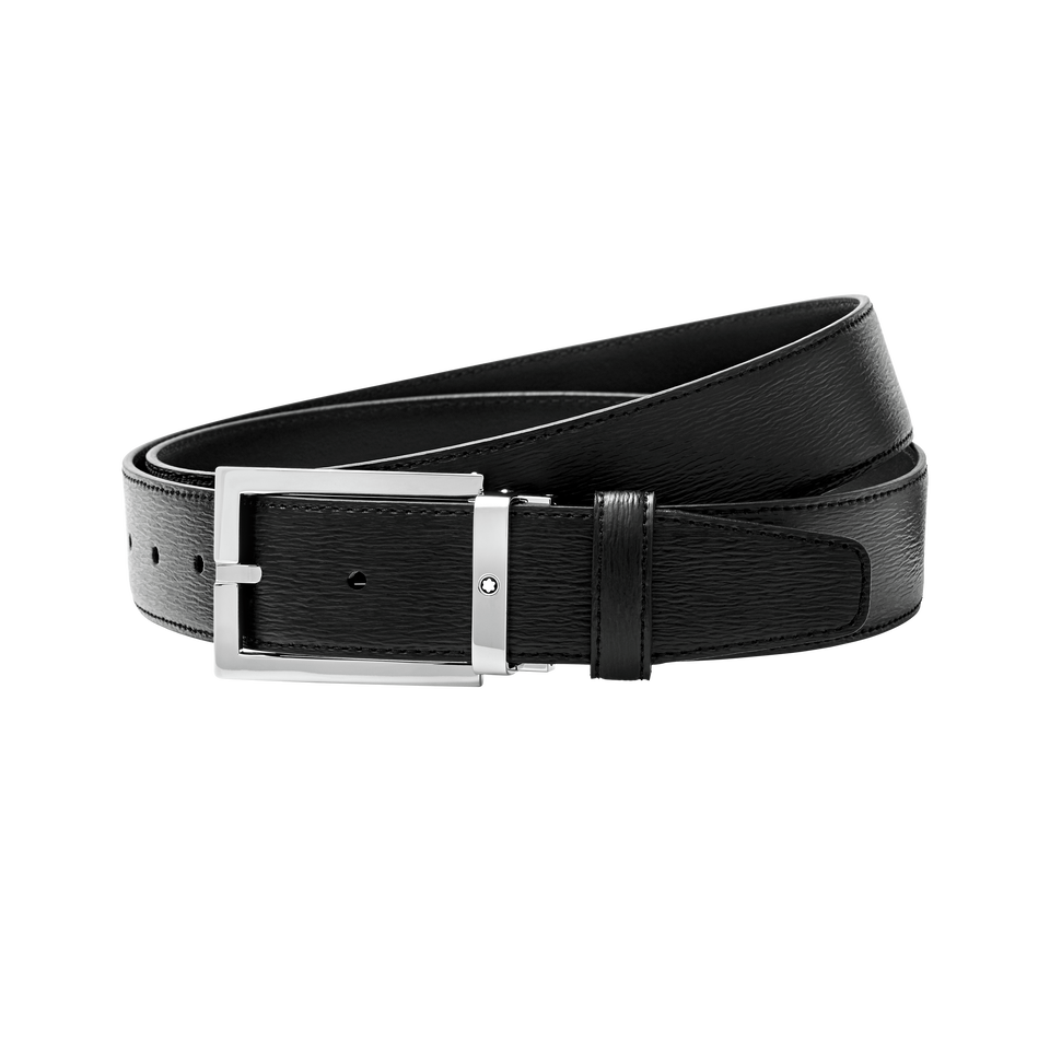 Rectangular 35&nbsp;mm Belt in Leather - 1