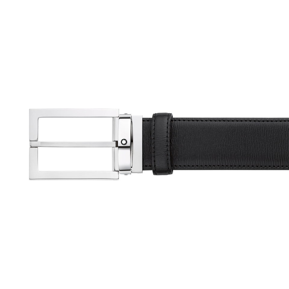 Rectangular 35&nbsp;mm Belt in Leather - 2
