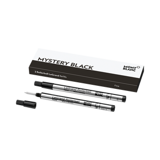 2x Rollerball LeGrand Refills, Mystery Black