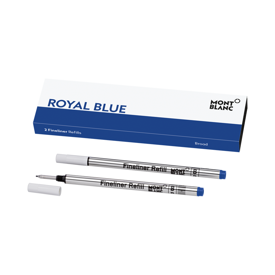 2x Fineliner Refills, Royal Blue - 1