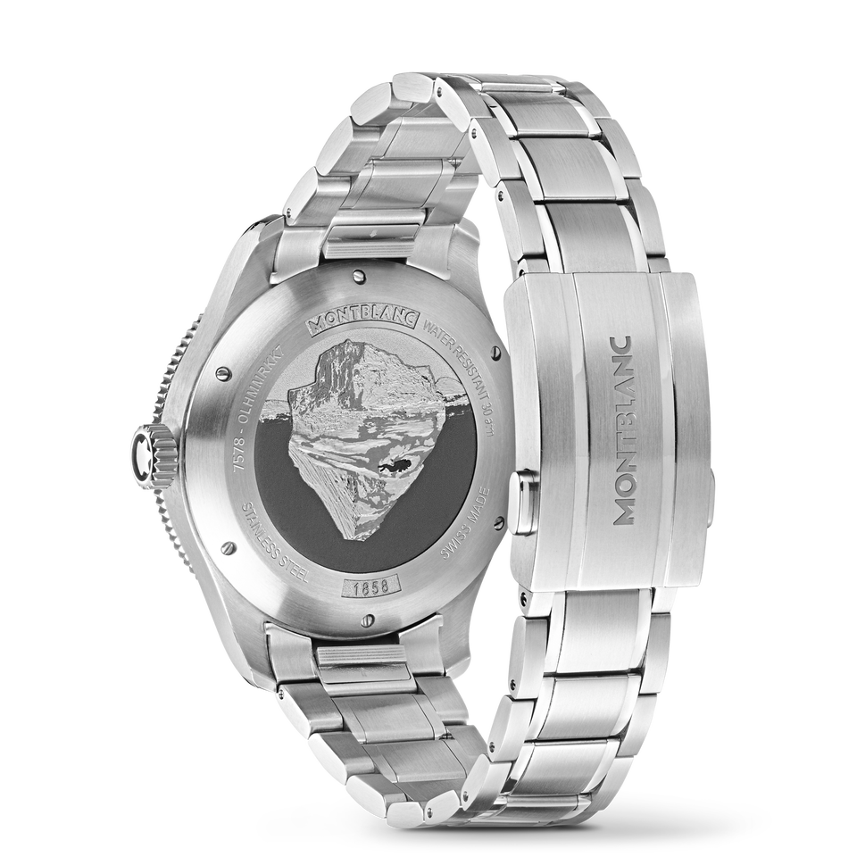 Montblanc 1858 Iced Sea Automatic Date  - 5