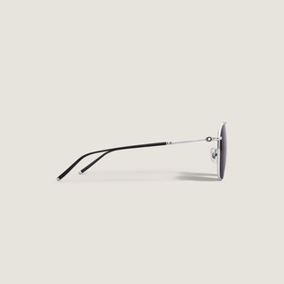 Squared Titanium Silver Col Frame