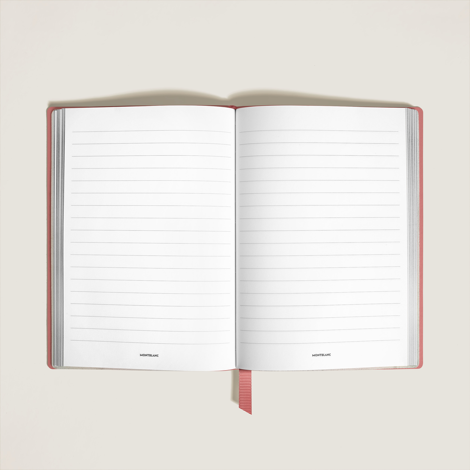 Medium Notebook, Saffiano Leather, Blush &ndash; Lined Pages - 1