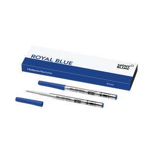 2x Ballpoint Refills, Royal Blue