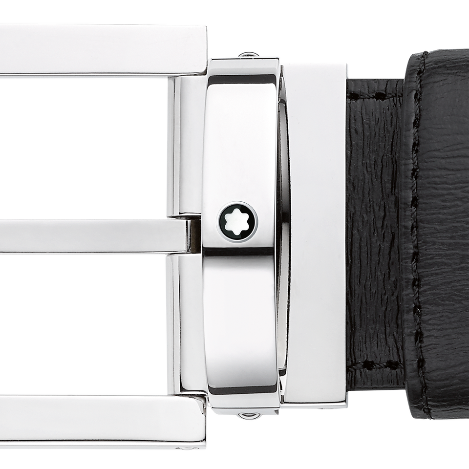 Rectangular 35&nbsp;mm Belt in Leather - 3
